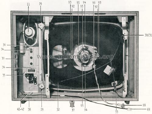 Exclusiv 2300; Grundig Radio- (ID = 1645475) Televisore