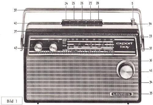 Export-Boy 207; Grundig Radio- (ID = 2623030) Radio