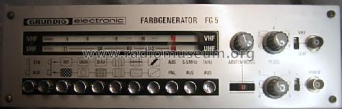 Farbgenerator FG5 6231-1101; Grundig Radio- (ID = 1563420) Equipment