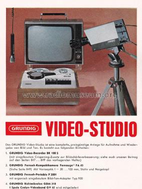 Fernauge FA 43; Grundig Radio- (ID = 2056824) TV-studio