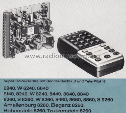 Fernbedienung Tele-Pilot-16; Grundig Radio- (ID = 2060329) Diverses