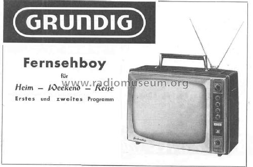 Fernseh-Boy 48 P 100 a; Grundig Radio- (ID = 510265) Television