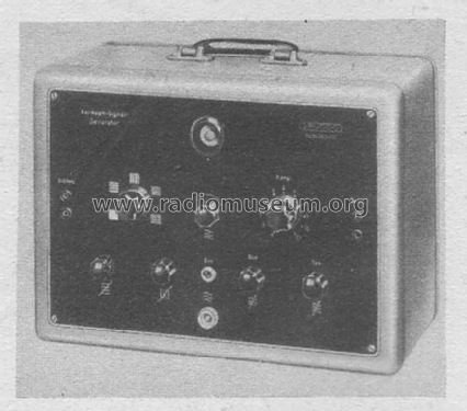 Fernseh-Signal-Generator 372; Grundig Radio- (ID = 109709) Equipment