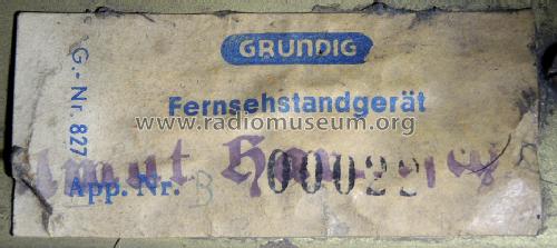 Fernsehstandgerät ; Grundig Radio- (ID = 1653403) Television
