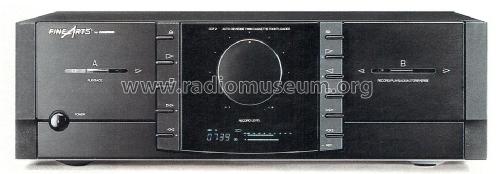 Fine Arts Double Autoreverse Cassette Frontloader CF-2; Grundig Radio- (ID = 2005023) R-Player