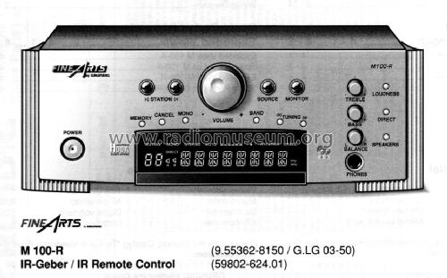 Fine Arts M100-R; Grundig Radio- (ID = 1560919) Radio