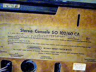 Grundig-Fleetwood Stereo Console SO102/60CA; Grundig Radio- (ID = 230794) Radio