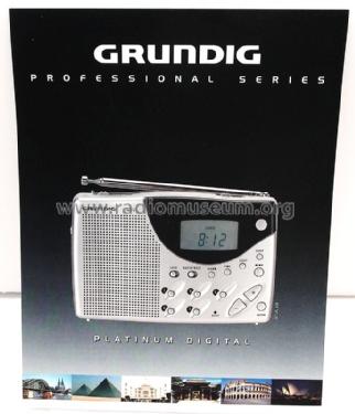FM Stereo/MW/SW1/SW2 PLL Synthesizer Platinum Digital G3D; Grundig Radio- (ID = 2419650) Radio