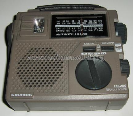 FR-200; Grundig Radio- (ID = 1484681) Radio