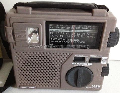 FR-200; Grundig Radio- (ID = 1552108) Radio