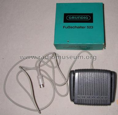 Fußschalter 523; Grundig Radio- (ID = 1754287) Diversos