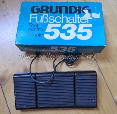 Fußschalter - Foot Control 535; Grundig Radio- (ID = 955527) Misc
