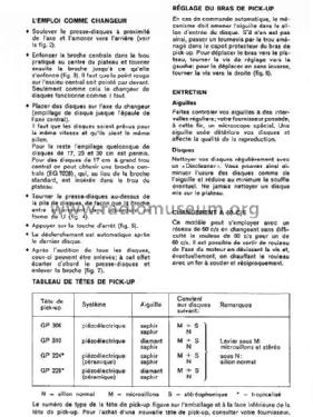 Stereo-Plattenwechsler GC 035; Grundig Radio- (ID = 1617972) R-Player