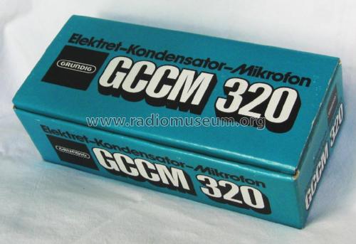 GCCM320; Grundig Radio- (ID = 2033743) Microphone/PU