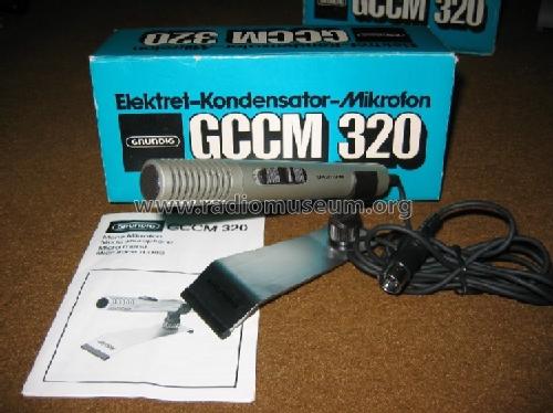 GCCM320; Grundig Radio- (ID = 380293) Microphone/PU