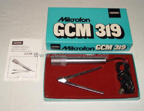 GCM319; Grundig Radio- (ID = 424601) Microphone/PU