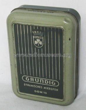 GDM15; Grundig Radio- (ID = 2169153) Mikrofon/TA