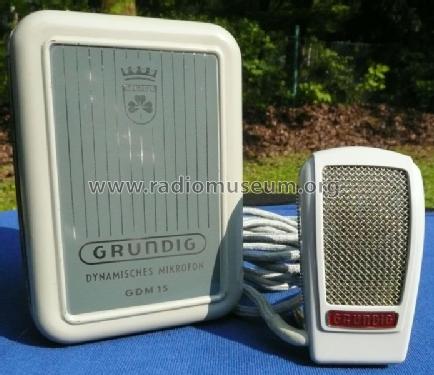 GDM15; Grundig Radio- (ID = 602889) Microphone/PU