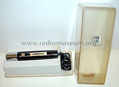 GDM305; Grundig Radio- (ID = 259056) Microphone/PU