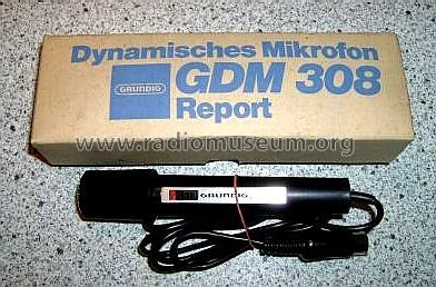 GDM308 Report; Grundig Radio- (ID = 196529) Microphone/PU