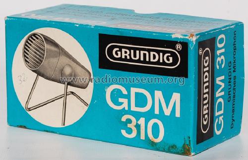 GDM310; Grundig Radio- (ID = 1620388) Microphone/PU