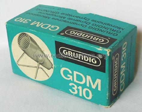 GDM310; Grundig Radio- (ID = 1984625) Micrófono/PU