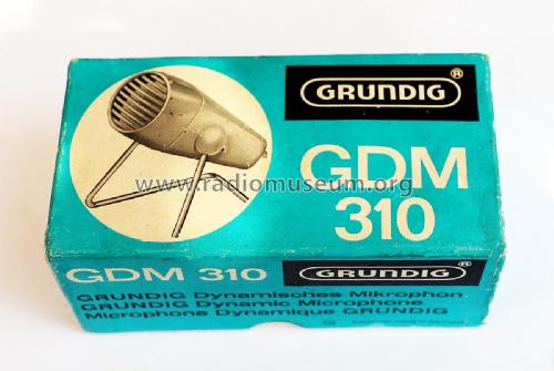 GDM310; Grundig Radio- (ID = 2567643) Microphone/PU