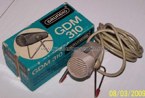 GDM310; Grundig Radio- (ID = 583924) Micrófono/PU