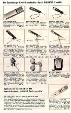 GDM312 Universal; Grundig Radio- (ID = 2136029) Microphone/PU