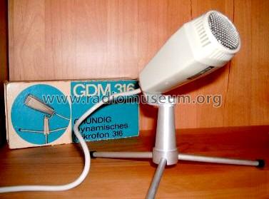 GDM316; Grundig Radio- (ID = 186469) Microphone/PU