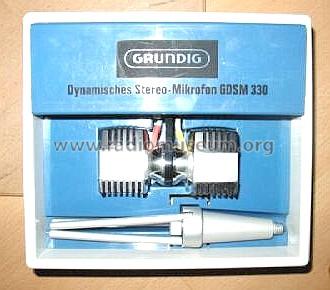 GDSM330; Grundig Radio- (ID = 190486) Microphone/PU