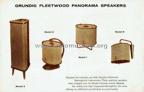 Grundig-Fleetwood Model 4; Grundig Radio- (ID = 2286468) Speaker-P