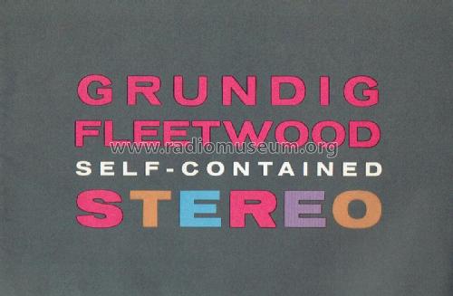 Grundig-Fleetwood SO-111 ; Grundig Radio- (ID = 2258779) Radio