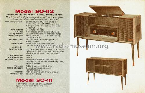 Grundig-Fleetwood SO-112 ; Grundig Radio- (ID = 2258758) Radio