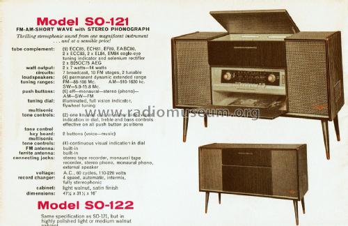 Grundig-Fleetwood SO-121 ; Grundig Radio- (ID = 2283882) Radio
