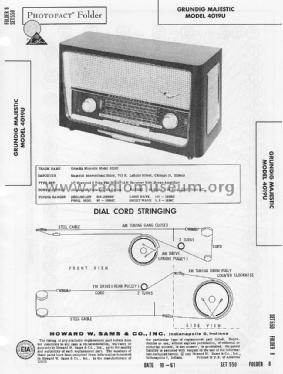 Majestic 4019 U Stereo; Grundig Radio- (ID = 1582566) Radio