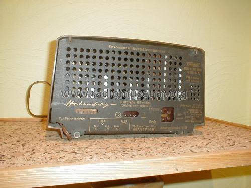 Heim-Boy 1; Grundig Radio- (ID = 19662) Radio