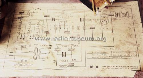Heinzelmann W; Grundig Radio- (ID = 2799724) Radio