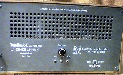 Heinzelmann W; Grundig Radio- (ID = 33789) Radio