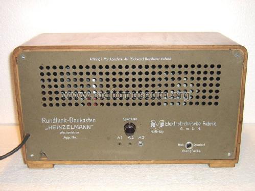 Heinzelmann W; Grundig Radio- (ID = 554940) Radio