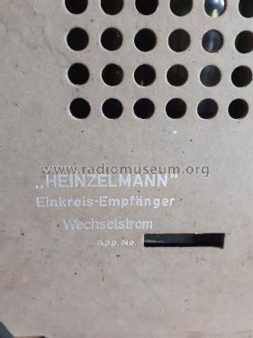 Heinzelmann W; Grundig Radio- (ID = 2771233) Radio