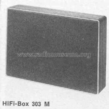 HiFi-Box 303M; Grundig Radio- (ID = 383541) Speaker-P