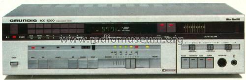 HiFi Receiver Cassette Combi RCC2000; Grundig Radio- (ID = 461489) Radio