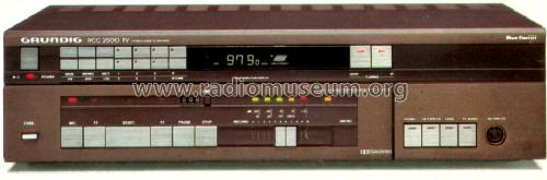 HiFi Receiver Cassetten Combi RCC 2500 TV; Grundig Radio- (ID = 461488) Radio