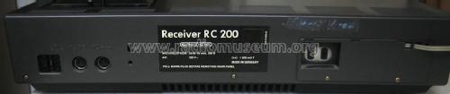 HiFi-Receiver RC200; Grundig Radio- (ID = 588379) Radio
