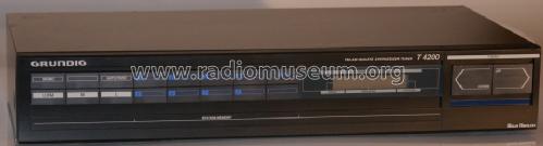 HiFi-Tuner T4200; Grundig Radio- (ID = 1426149) Radio