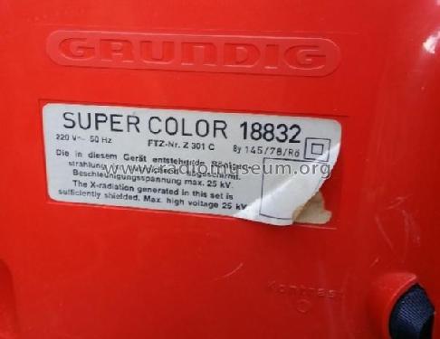 Interfunk Super Color 18832; Grundig Radio- (ID = 1820252) Television