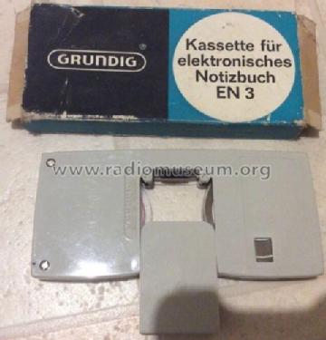 Kassette für elektronisches Notizbuch EN3 702; Grundig Radio- (ID = 1808424) Misc
