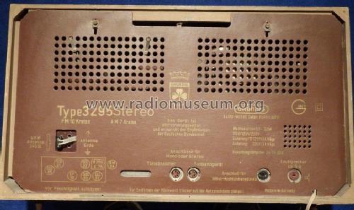 Konzertgerät 3295 Stereo; Grundig Radio- (ID = 1987259) Radio