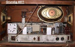 Konzertgerät 4077; Grundig Radio- (ID = 35702) Radio